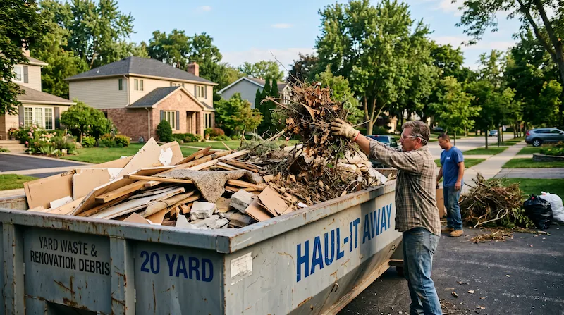 Dumpster Rental Gainesville FL — job site photo 3