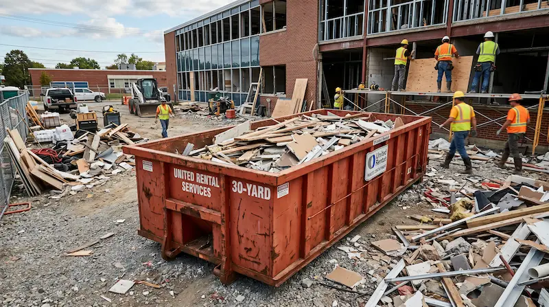 Dumpster Rental Gainesville FL — Construction dumpster rental